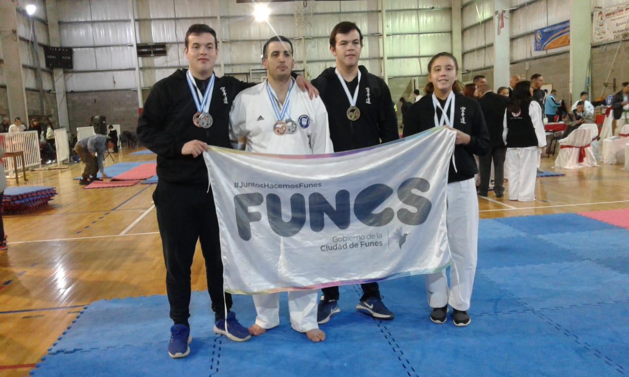 Karatecas brillaron en competencia nacional y clasificaron al Sudamericano